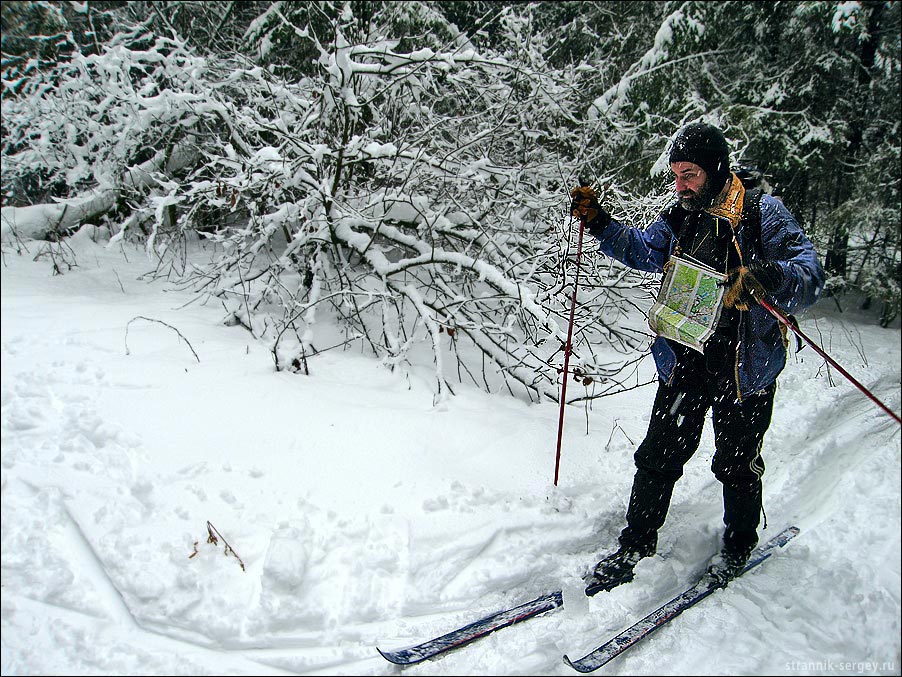 Лыжный поход выходного дня:пл. Радищево - Дурыкино - Льялово - Озерецкое - пл. Некрасовская 15 февраля 2009 г.