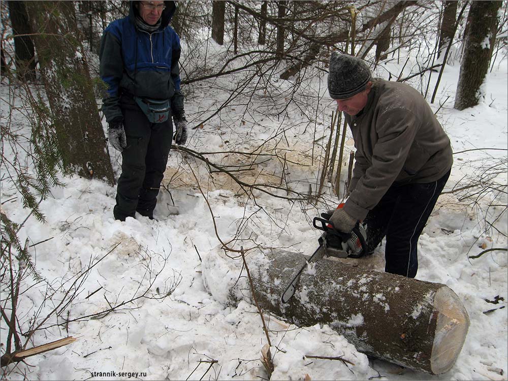 Лыжный поход выходного дня Морозки - Радонеж - Морозки 12 февраля 2011 г.